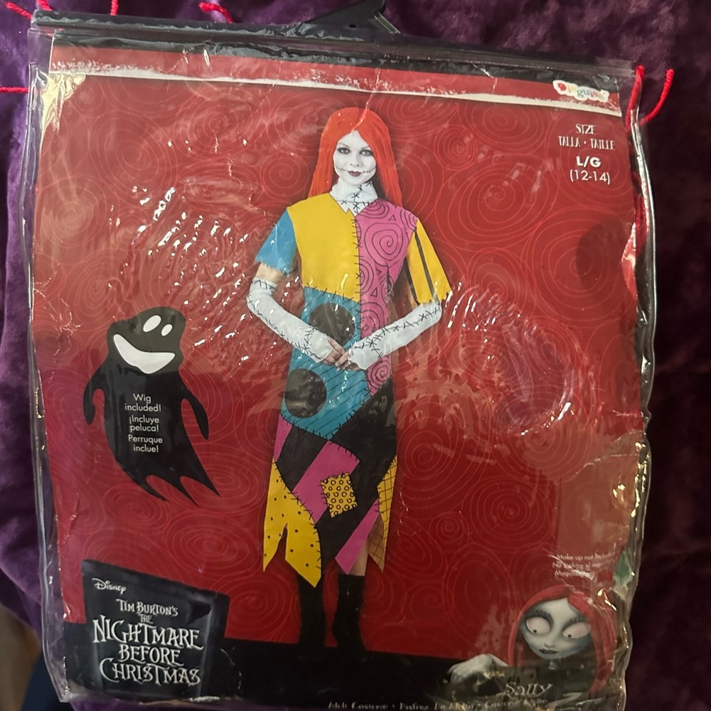 Disney Sally adult Costume - Multicolor